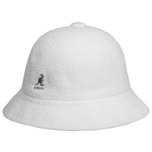 панама kangol bermuda bucket серый xl Панама KANGOL, размер 59, белый