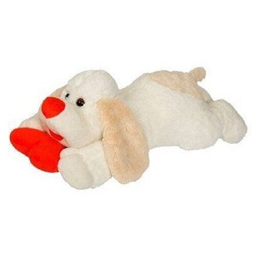 Мягкая игрушка Пес с сердцем мягкая игрушка huggeland пес бежевый