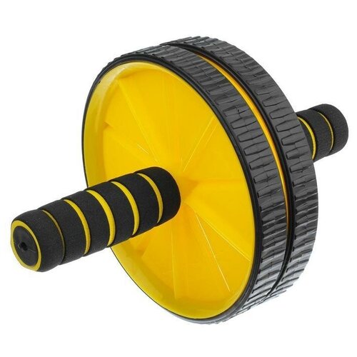 фото Ролик для пресса 2 колеса, цвета микс