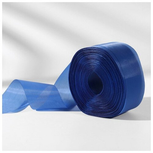 Лента капроновая 50 мм 100 5 м цвет синий В упаковке 1 985₽