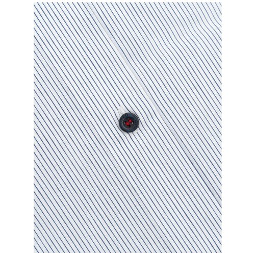 фото Рубашка мужская длинный рукав greg 121/111/044/1p_gb, прямой силуэт / сlassic fit, цвет белый, рост 174-184, размер ворота 41