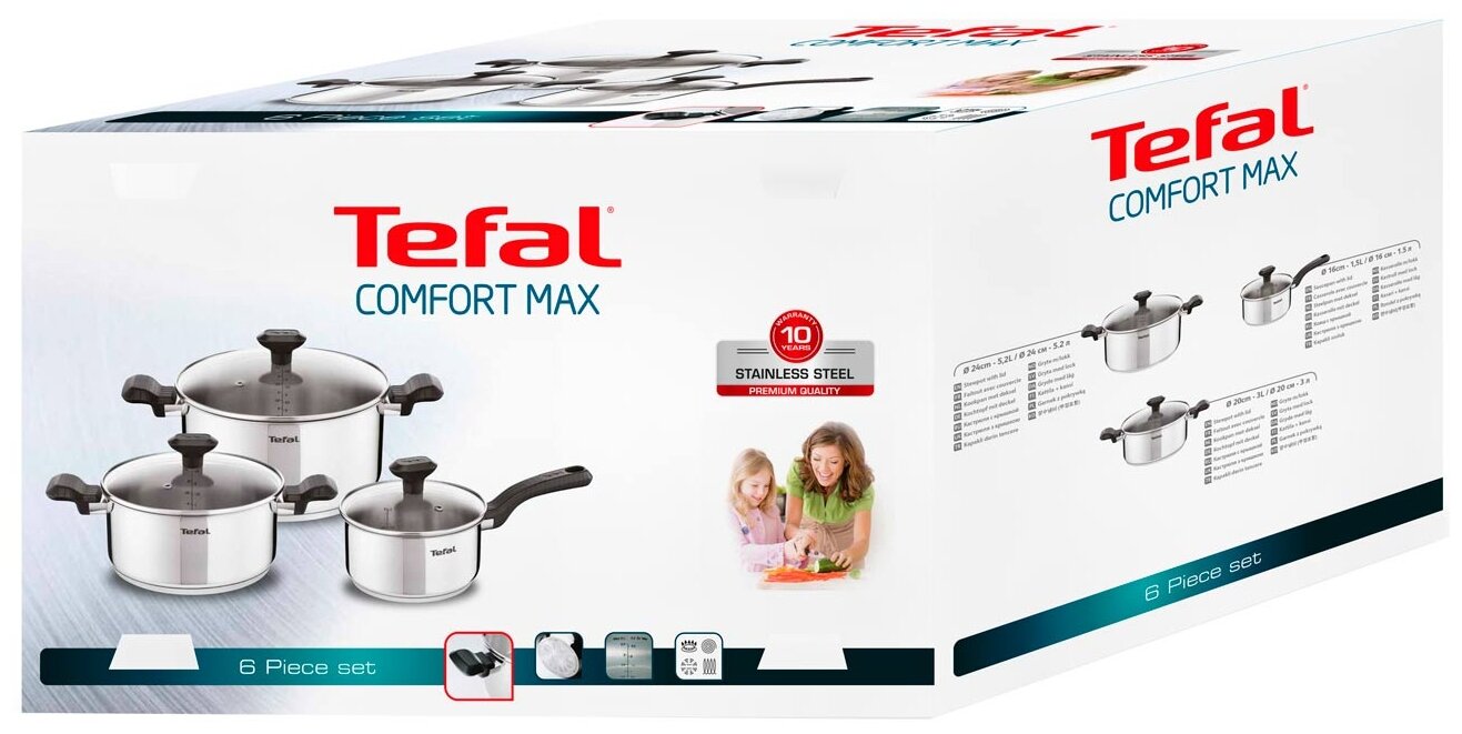 Набор посуды Tefal - фото №7