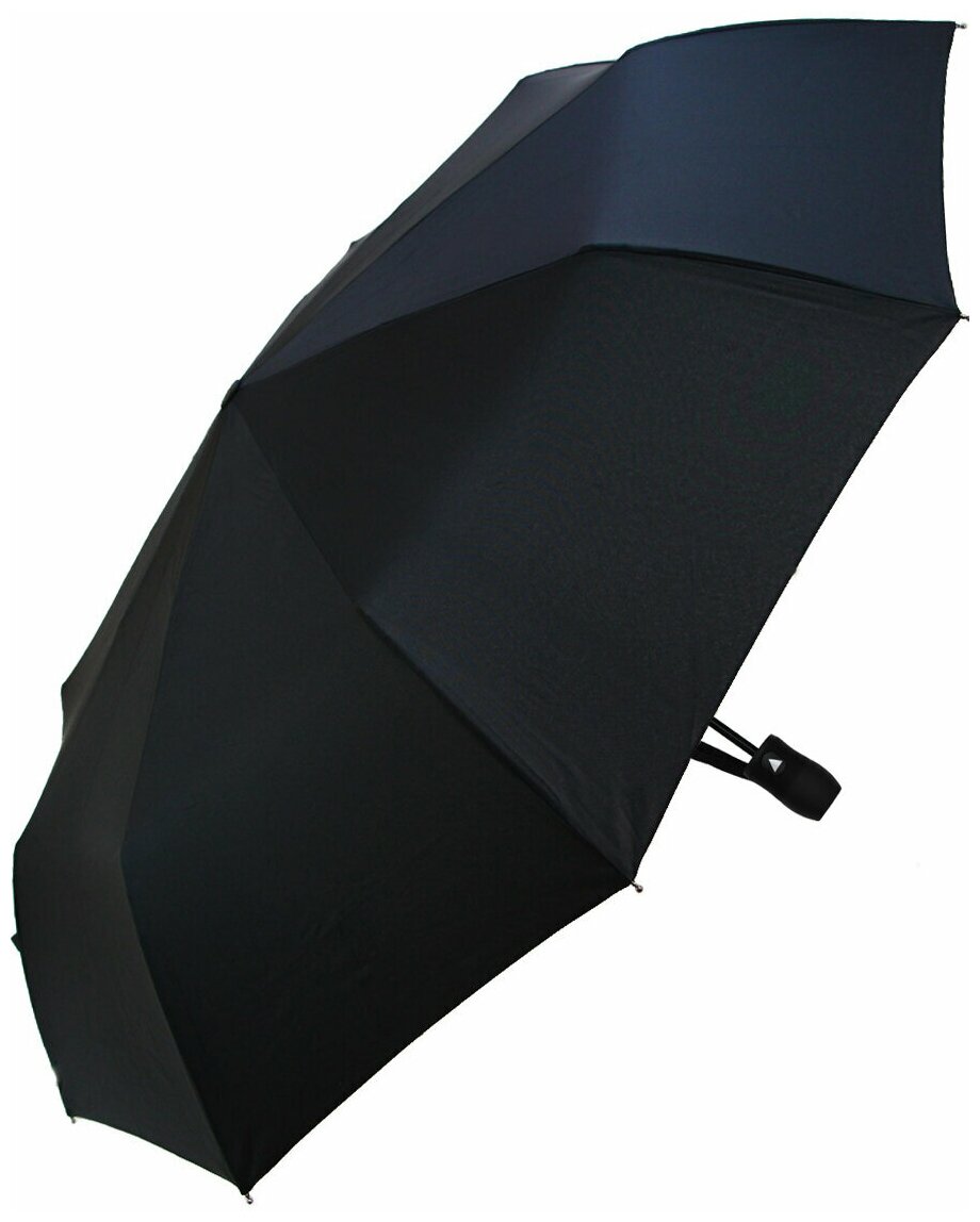 Мужской складной зонт RAINBRELLA полуавтомат 144-10/черный