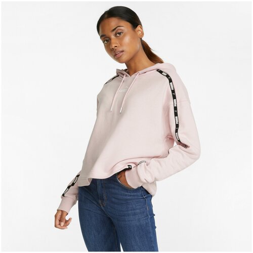 фото Толстовка puma power tape cropped hoodie tr женщины 84843116 m
