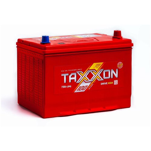 фото Аккумулятор автомобильный taxxon drive asia 100r 780 а обр. пол. 100 ач (710100)