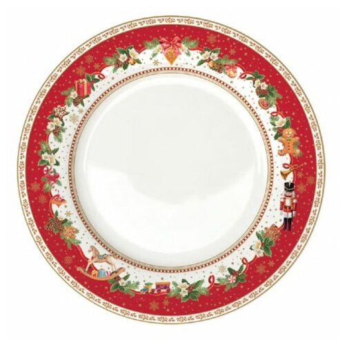 фото Тарелка обеденная "christmas memories" easy life
