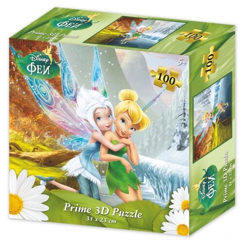 пазл шар феи disney 60 деталей новогодняя коллекция 3D-пазл Prime 3D 3D Феи (13859), 100 дет., 15 см, мультиколор