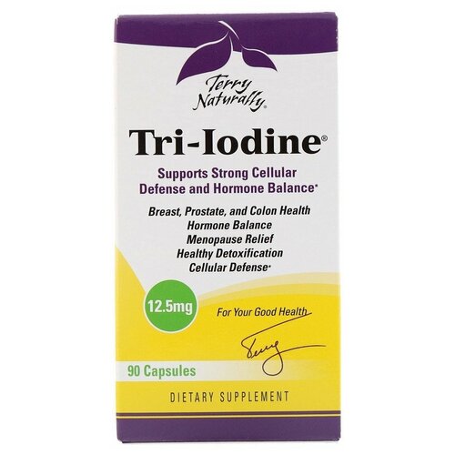 Terry Naturally Tri-Iodine 12.5 mg 90 капсул