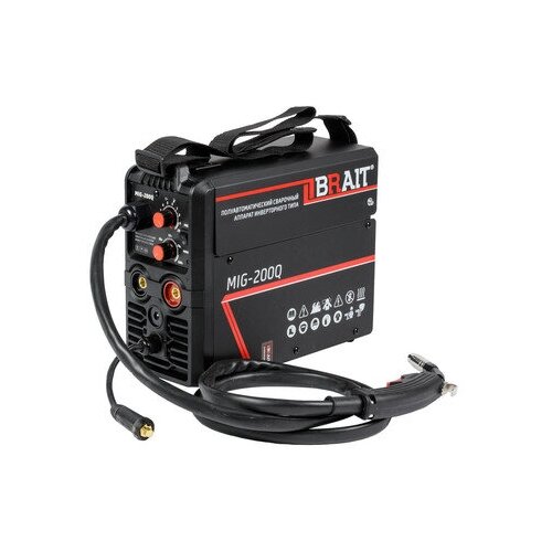 Инвертор сварочный полуавтомат MIG-200Q подарок проволока омедн ER70S-6 08 1кг 1406700₽