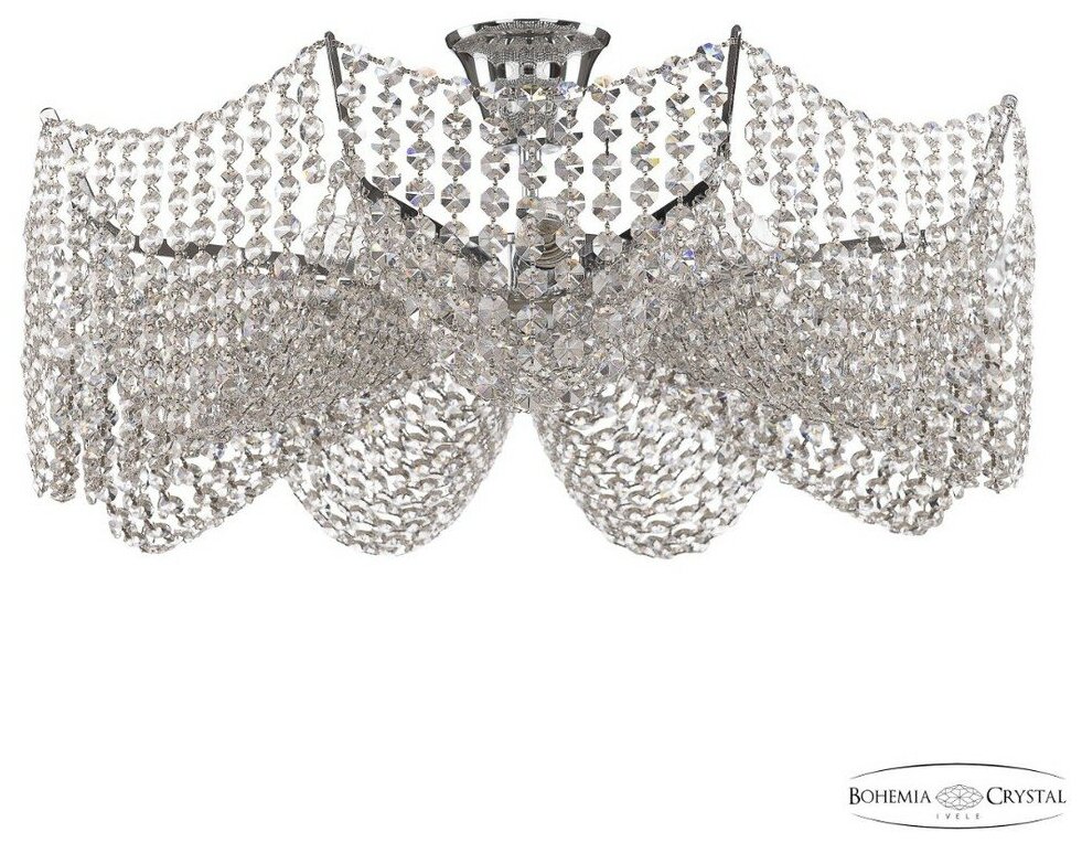фото Люстра хрустальная 778/58 Ni Bohemia Ivele Crystal