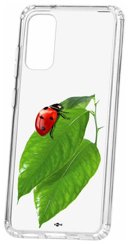 Чехол для Samsung Galaxy S20 Kruche Print Ladybug