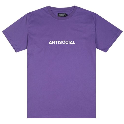 Футболка ANTISOCIAL, размер S, фиолетовый