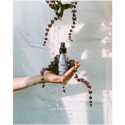 Гидролат Мята Натуральная вода для лица 250 мл/ цветочная вода для склонной к жирности и воспалениям кожи.