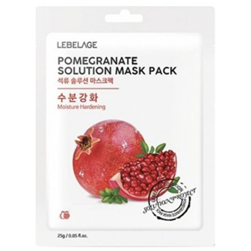 Тканевая маска с гранатом [Lebelage] Pomegranate Solution Mask