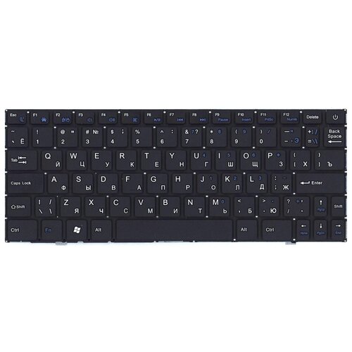 Клавиатура для ноутбука Prestigio SmartBook 116A черная 1654₽