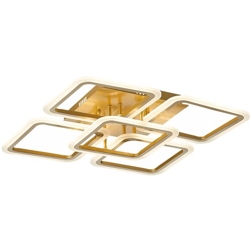 Потолочный светильник ALMA light Peppe AL5003C140GD, 140 Вт, цвет: золотой