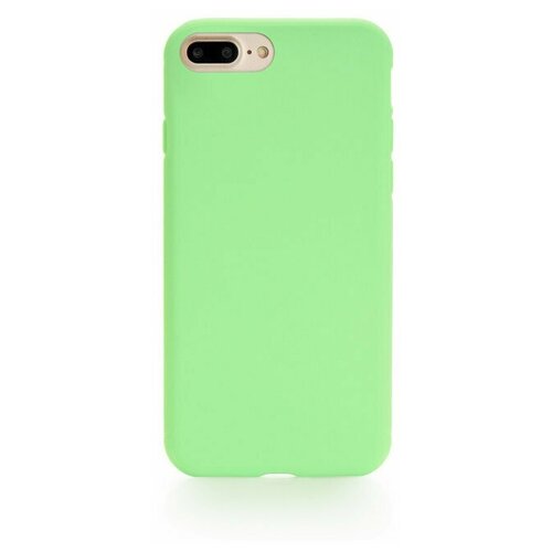 фото Чехол накладка для iphone 7 plus с подкладкой из микрофибры / для айфон 7 плюс / зеленый qvatra
