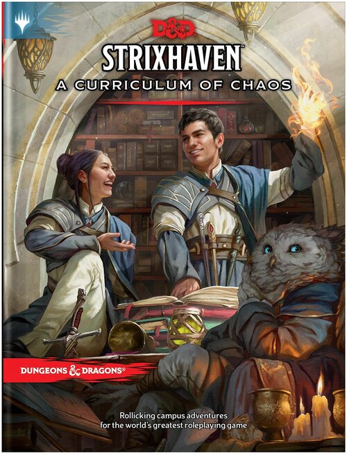 Книга приключений Dungeons and Drahons: Strixhaven: Curriculum of Chaos на английском языке