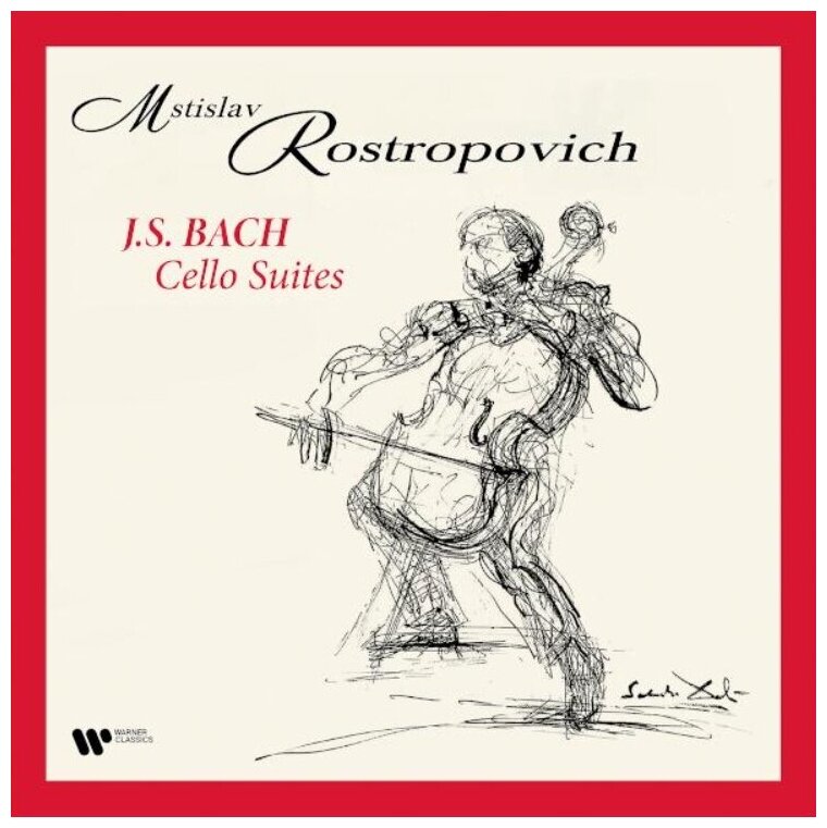 Mstislav Rostropovich Mstislav Rostropovich - J.s. Bach: Cello Suites (180 Gr, 4 LP) Warner Music Classic - фото №1