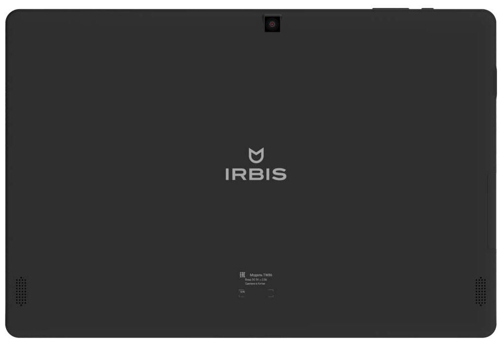 Планшет 10.1'' Irbis black, Atom Z3735F, 800*1280 IPS, 2+32GB, HD graphics, 0.3MP+2.0MP, WiFi, Bluetooth, 5300mAh, Win10Home - фото №6