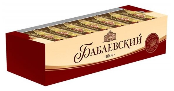 Шоколад Бабаевский горький, шоу-бокс, 64штx20г , 1 уп.