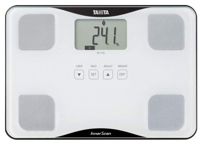 Весы Tanita напольные BC-718S White - фотография № 1