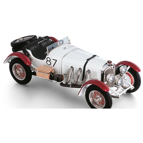 Модель автомобиля CMC - Mercedes-Benz SSKL/Mille Miglia, 1931, Белый/Бордо, M-055, 1:18