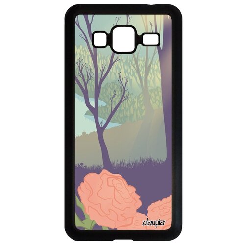 фото Противоударный чехол на телефон // galaxy j3 2016 // "лесные розы" свет дерево, utaupia, цветной