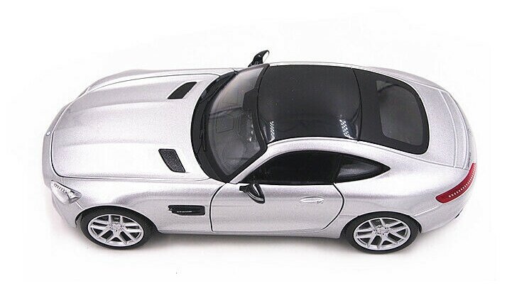 Maisto Машинка Mercedes-Benz AMG GT, 1:24 красная - фото №11