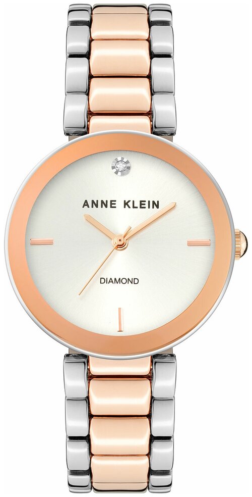 Наручные часы ANNE KLEIN Anne Klein 1363SVRT, золотой, мультиколор