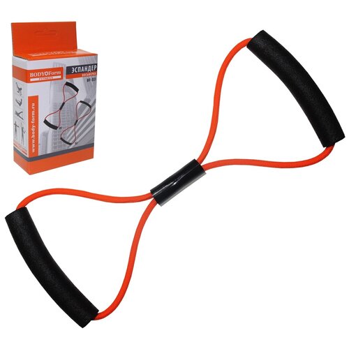 фото Эспандер восьмерка bf-eei 01 (с мягкой ручкой) (нагрузка : 6 кг. рост 140-150 см. ) body form