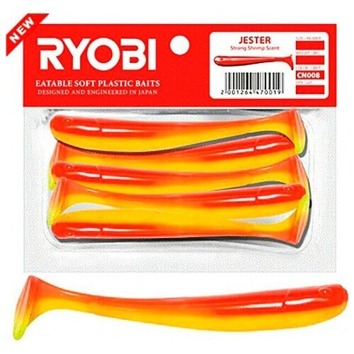 Риппер Ryobi JESTER 75mm цвет CN008 jungle cock 5шт 430₽