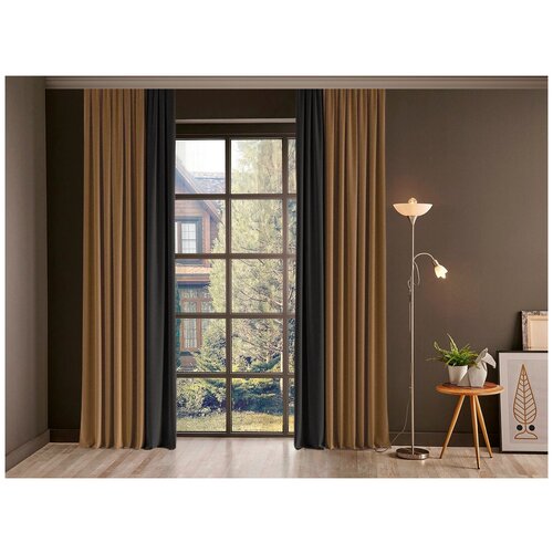 Комплект (набор) комбинированных светозащитных штор 