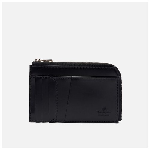 фото Держатель для карт master-piece notch leather compact чёрный , размер one size