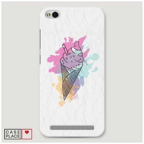 фото Чехол пластиковый xiaomi redmi 5a сладкий рожок арт case place