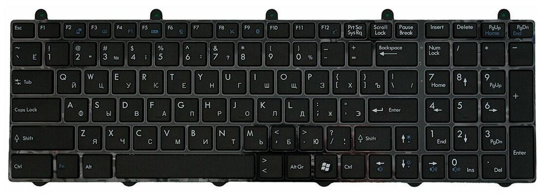 Клавиатура для ноутбука MSI GT60 GX60 GT780 GT780DX GT780DXR GX780 MS-1761 MS-1762 MS-16F3 GX780DX