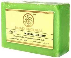 Натуральное мыло с Лемонграссом Khadi Naturals 125 г