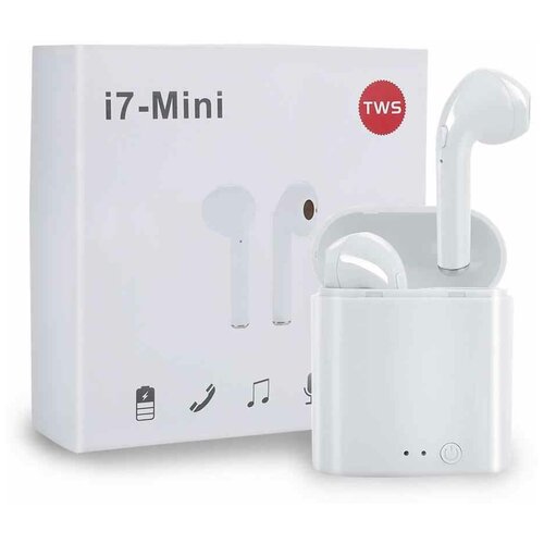 Наушники TWS i7 mini для телефона беспроводные вкладыши с микрофоном 37500₽