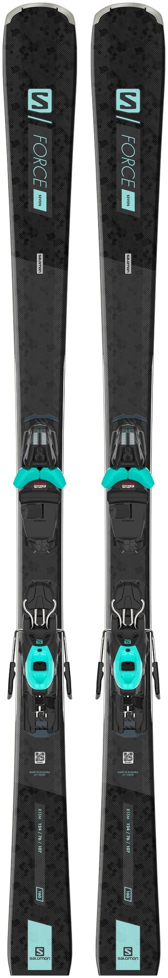 Горные лыжи с креплениями SALOMON 2021-22 E S/Force W 7 + M10 Gw (см:140)