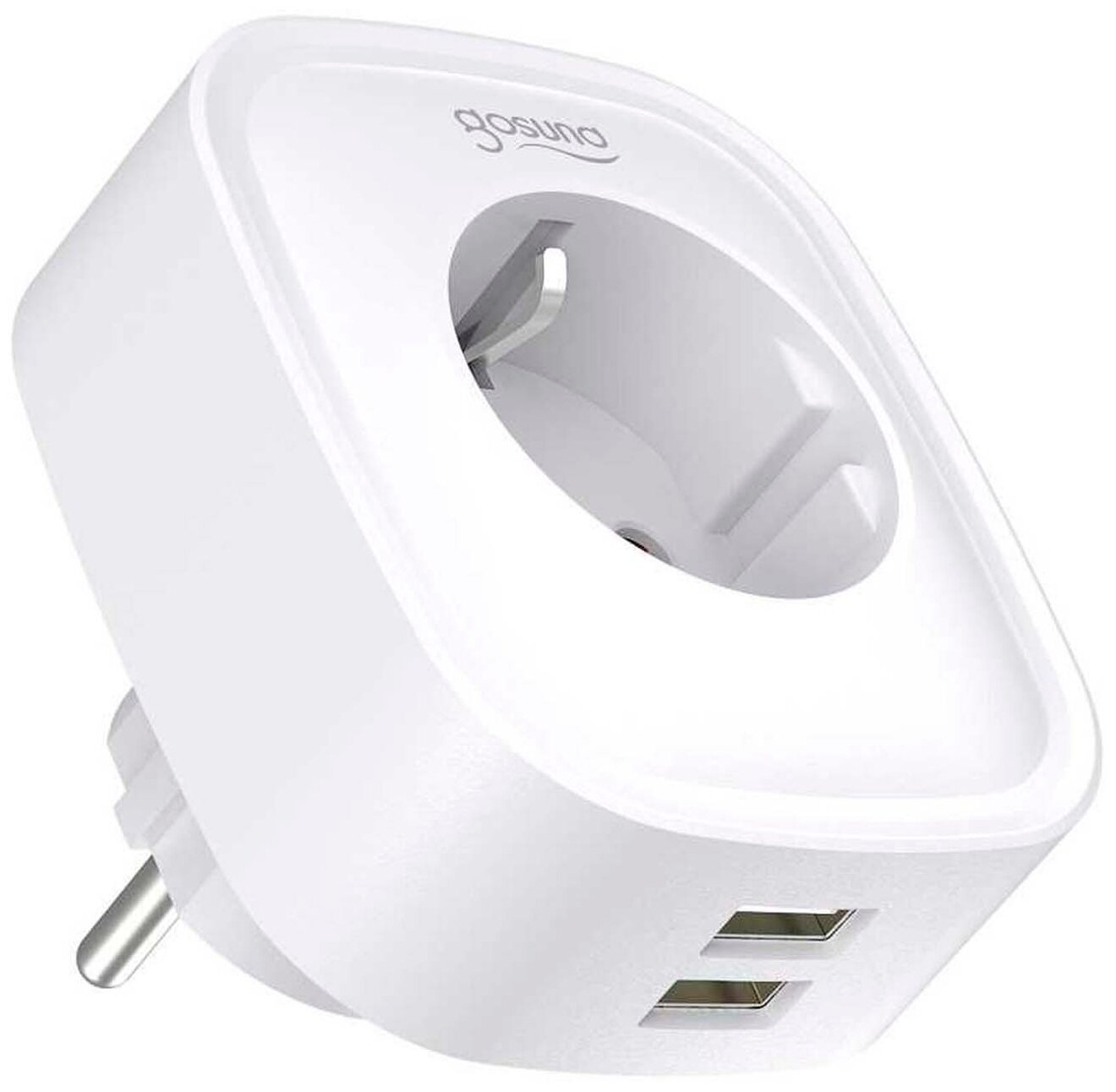 Умная розетка Gosund Smart plug работает с Алисой 2 USB outlet, total 2.1A - фотография № 1