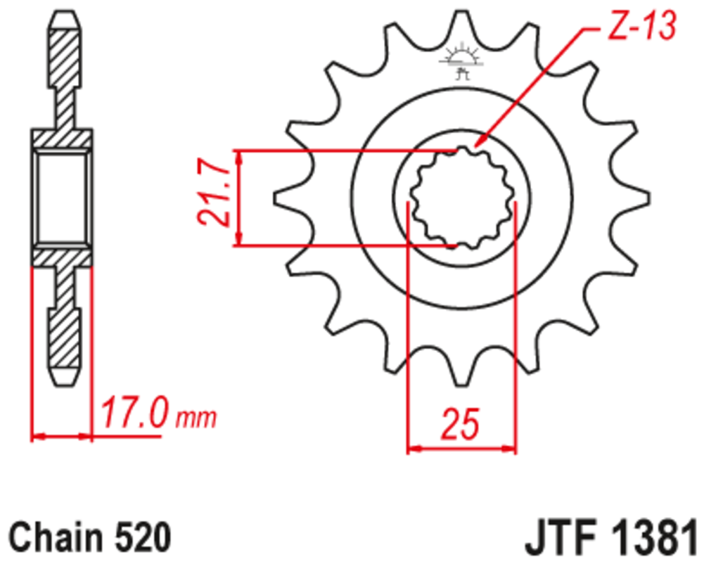 Звезда ведущая , JT 1381.15