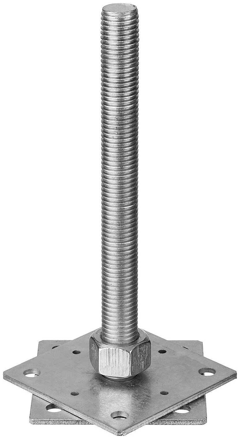 фото Анкер регулируемый ЗУБР 310266-110 110 х 110 х 250