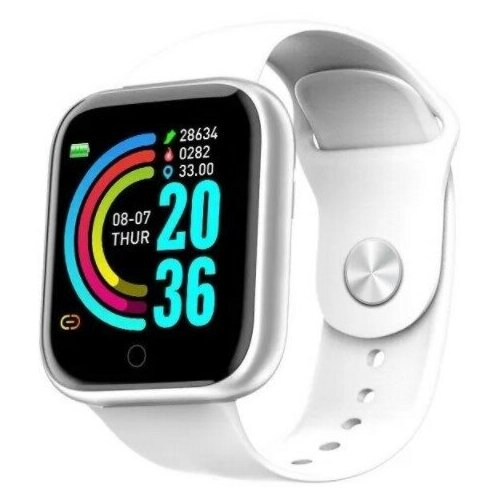 Умные часы Smart Watch i5s силиконовый + металлический ремешок, серый