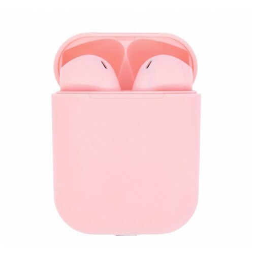 Наушники беспроводные TWS inPods 12 Macaron 50 с боксом для зарядки Bluetooth розовый 69000₽