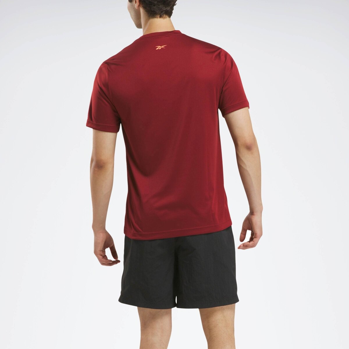 Футболка Reebok No Matter The Dist Gfx, размер XL INT, бордовый — фото 1