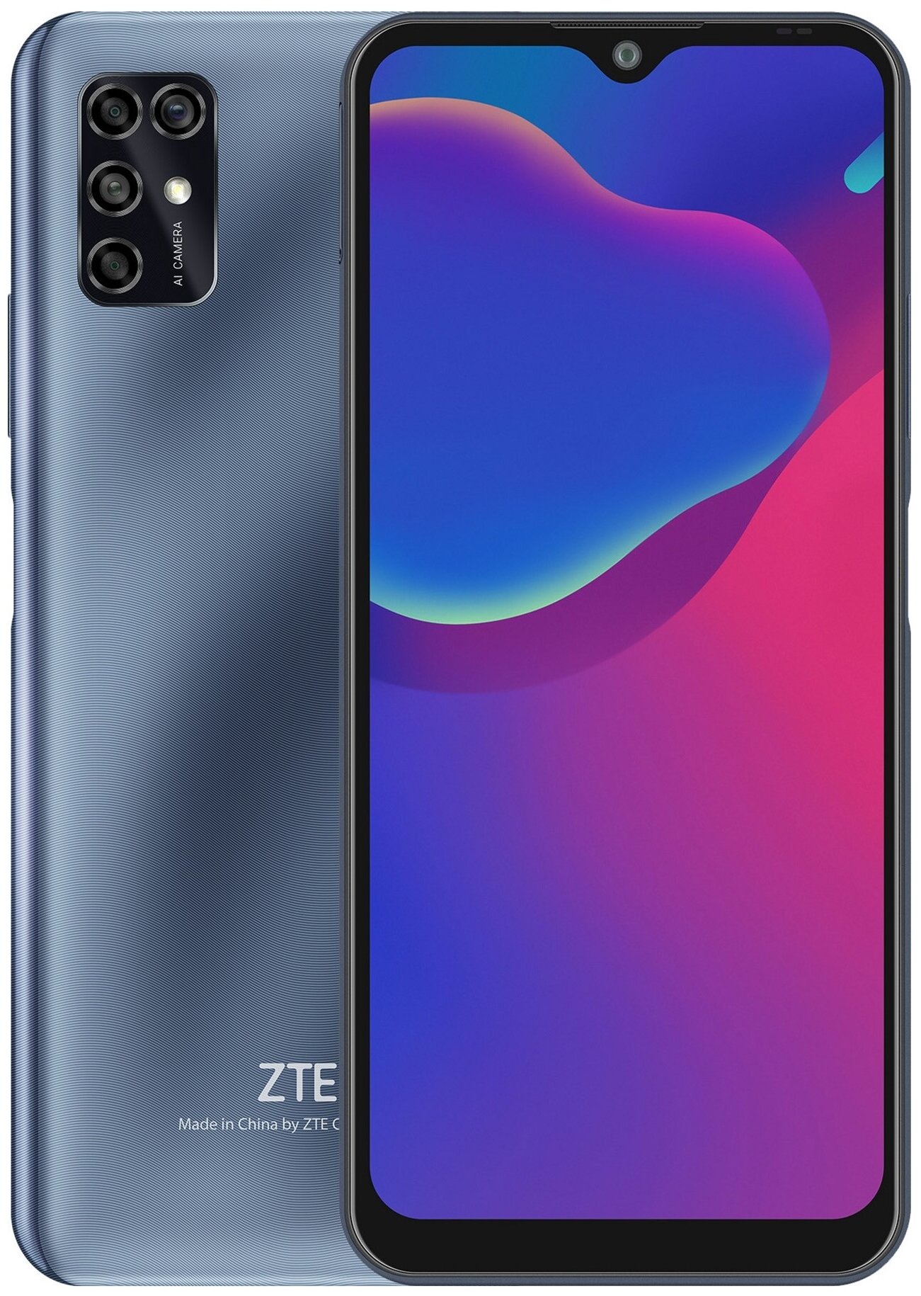 Смартфон ZTE Blade V2020 Smart 4/64GB Серый металлик (RU)