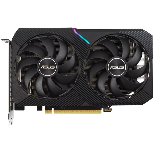 Видеокарта ASUS Dual GeForce RTX 3050 OC Edition 8GB, DUAL-RTX3050-O8G, Retail видеокарта asus dual radeon rx 5500 xt evo oc 8gb dual rx5500xt o8g evo retail