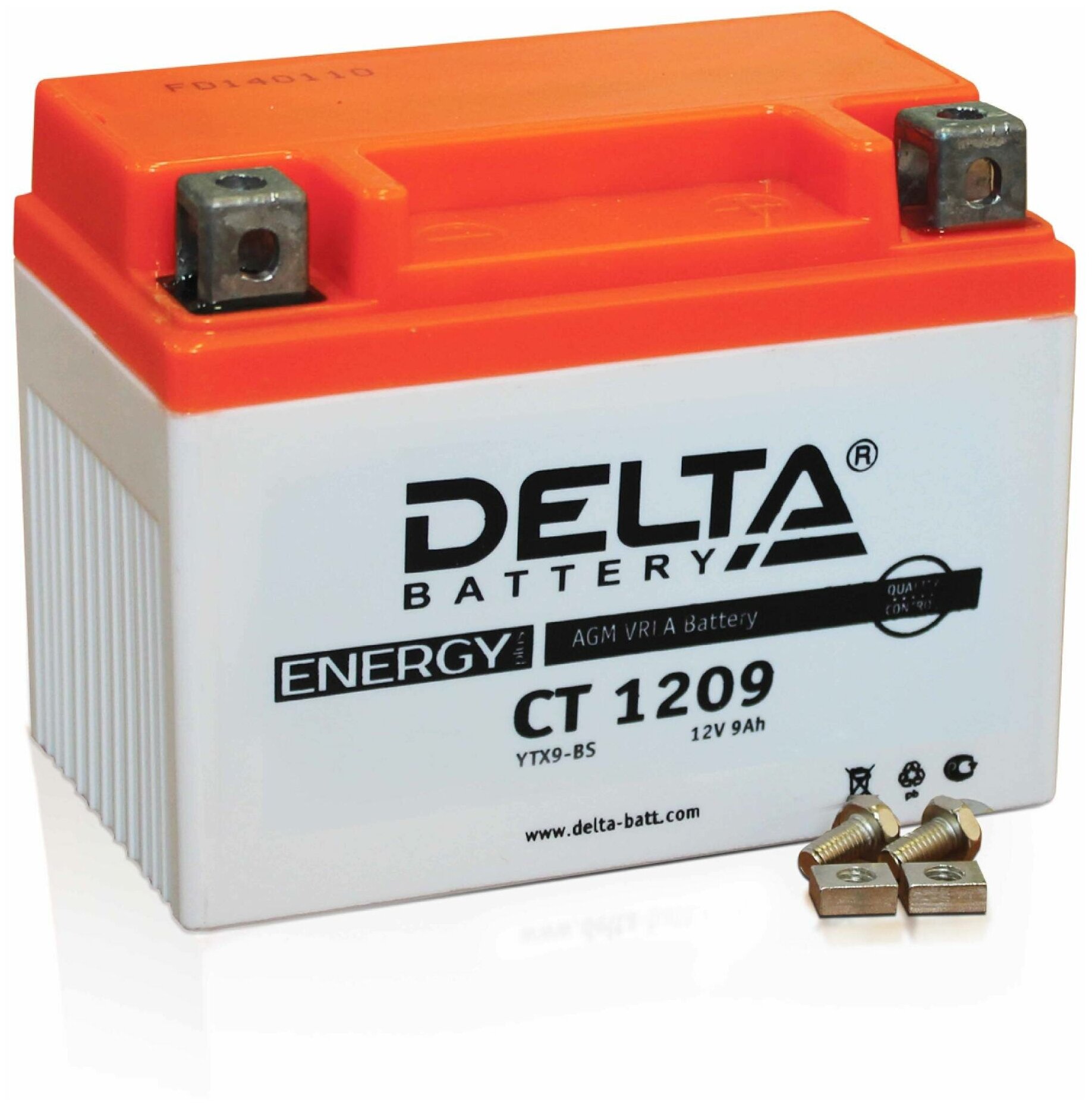 Аккумулятор Мото Delta арт. CT1209