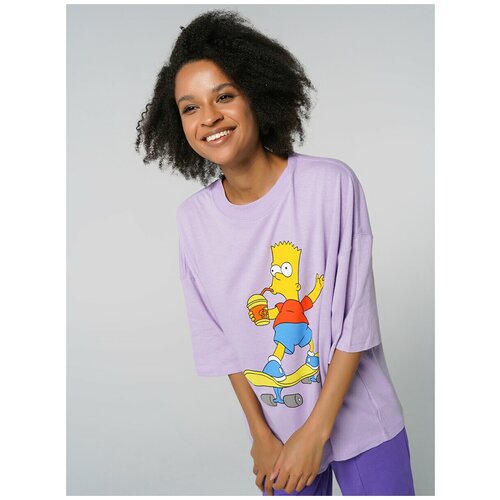 фото Футболка твое, размер xs, фиолетовый