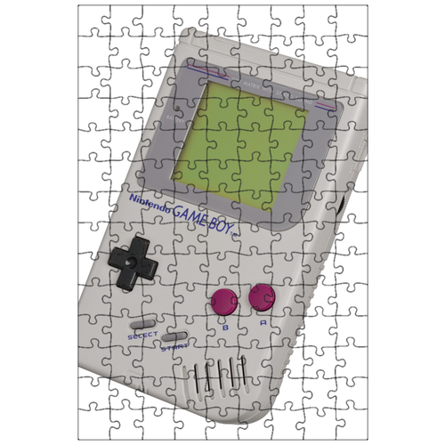 фото Магнитный пазл 27x18см."nintendo game boy, игровая консоль, портативный" на холодильник lotsprints